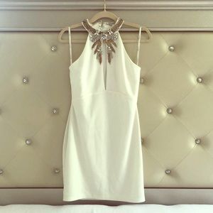 Ladies ivory dress